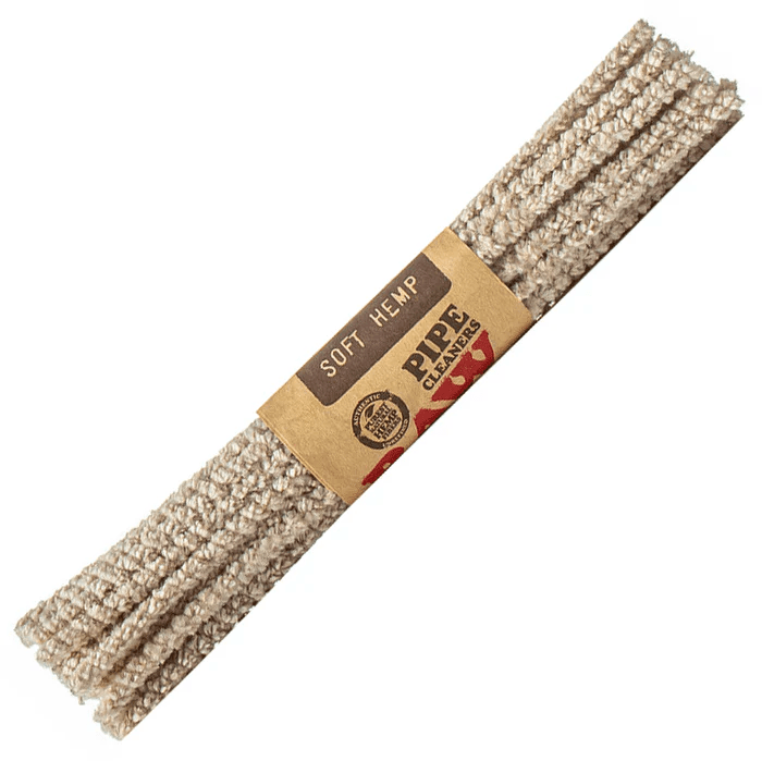 RAW soft pipe cleaners for glass cleaning, flexible and gentle brushes ideal for cleaning narrow glassware and pipes.
