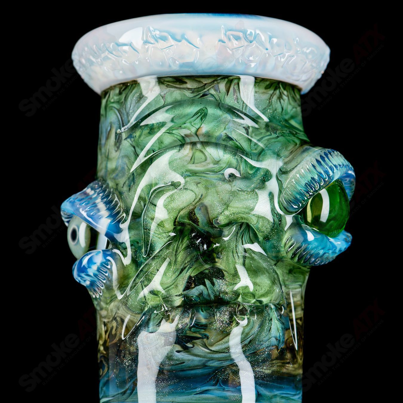 SoL - 45 Lace Sphere & Dry Catcher Set by Salt x SoL Glassworks - Smoke ATX