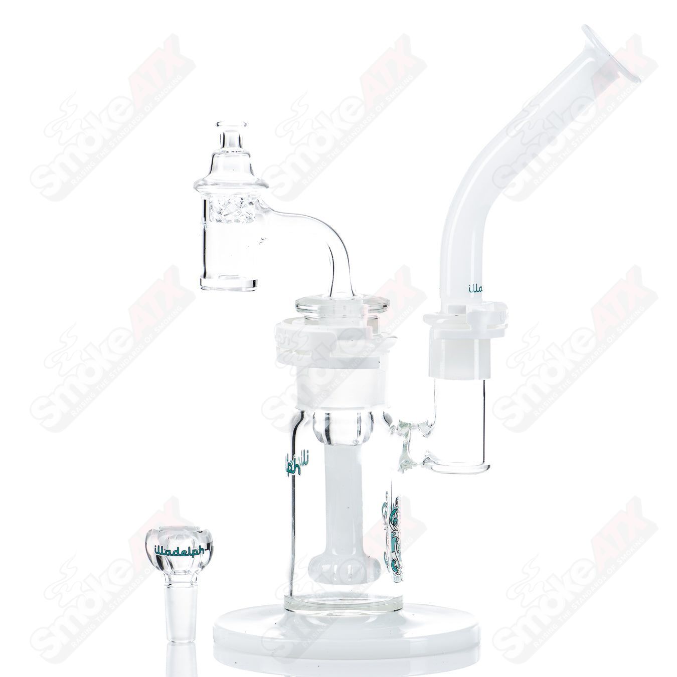 Teal Bubbler Illadelph - Smoke ATX