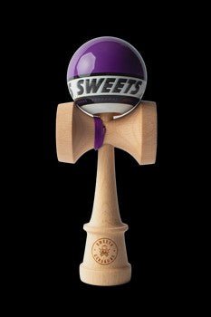Teal Sweets Kendama starter kendama with wooden handle and ball, designed for skill practicing and casual play, by Sweets Kendamas.