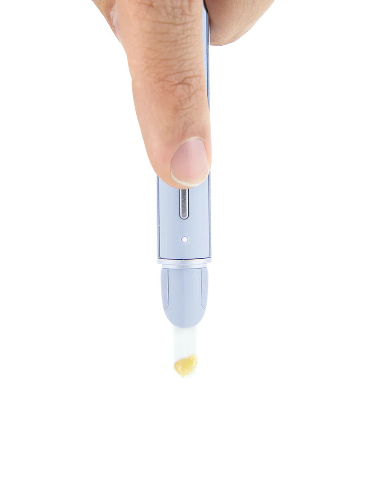 Puffco Haze Hot Knife V2 Loading Tool for vaporizers, shown with its sleek design and precision tip for loading concentrates.