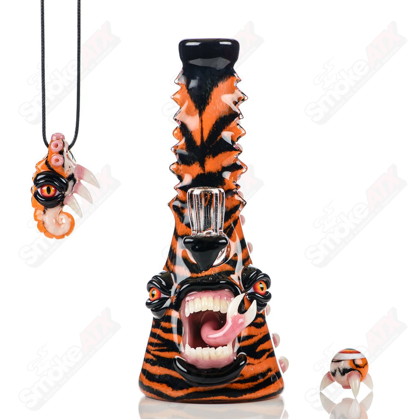 UV Salty Tiger 3PC Set - SALT X GD Glass - Smoke ATX