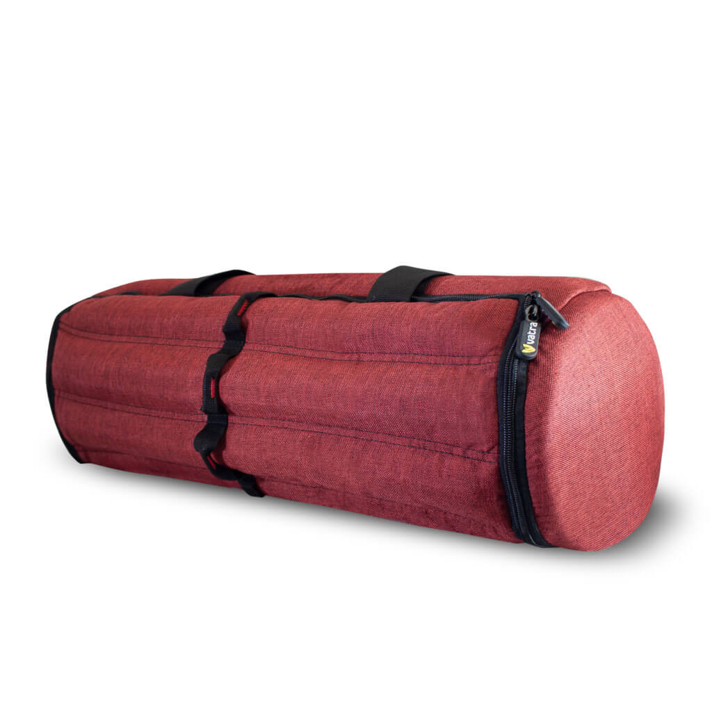 Vatra Bags Burgundy w/ Black Loops DLL 20" Duffel Bag - Smoke ATX