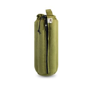 Green hemp Vatra V31 tube bag for protection cases, measuring 12x5 inches, designed for durable storage and transport.