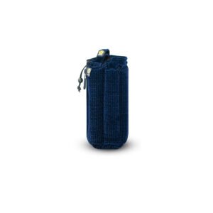 Vatra Velvet Blue V11 8-inch tube bag, protective case with soft velvet exterior, designed for musical instrument protection.