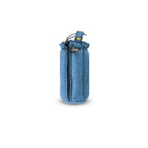 Vatra Bags woven blue V11 8-inch tube bag, protective case with a woven design, ideal for storing musical instrument accessories.
