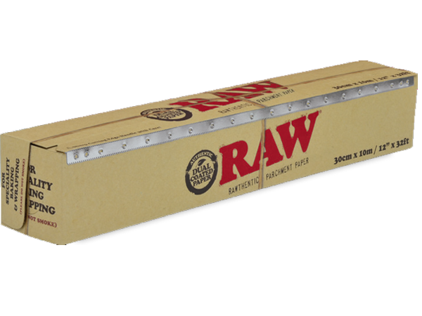 RAW 30cm x 10m Parchment Roll - Smoke ATX