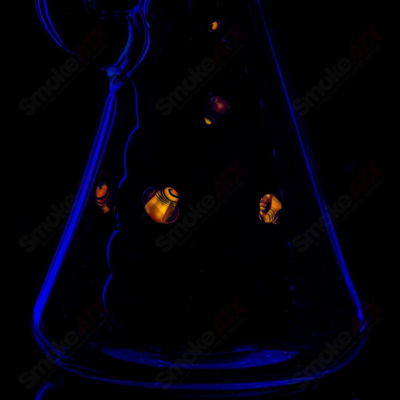 Worked Bee Hive Beaker (2024) By Joe P Glass - Smoke ATX