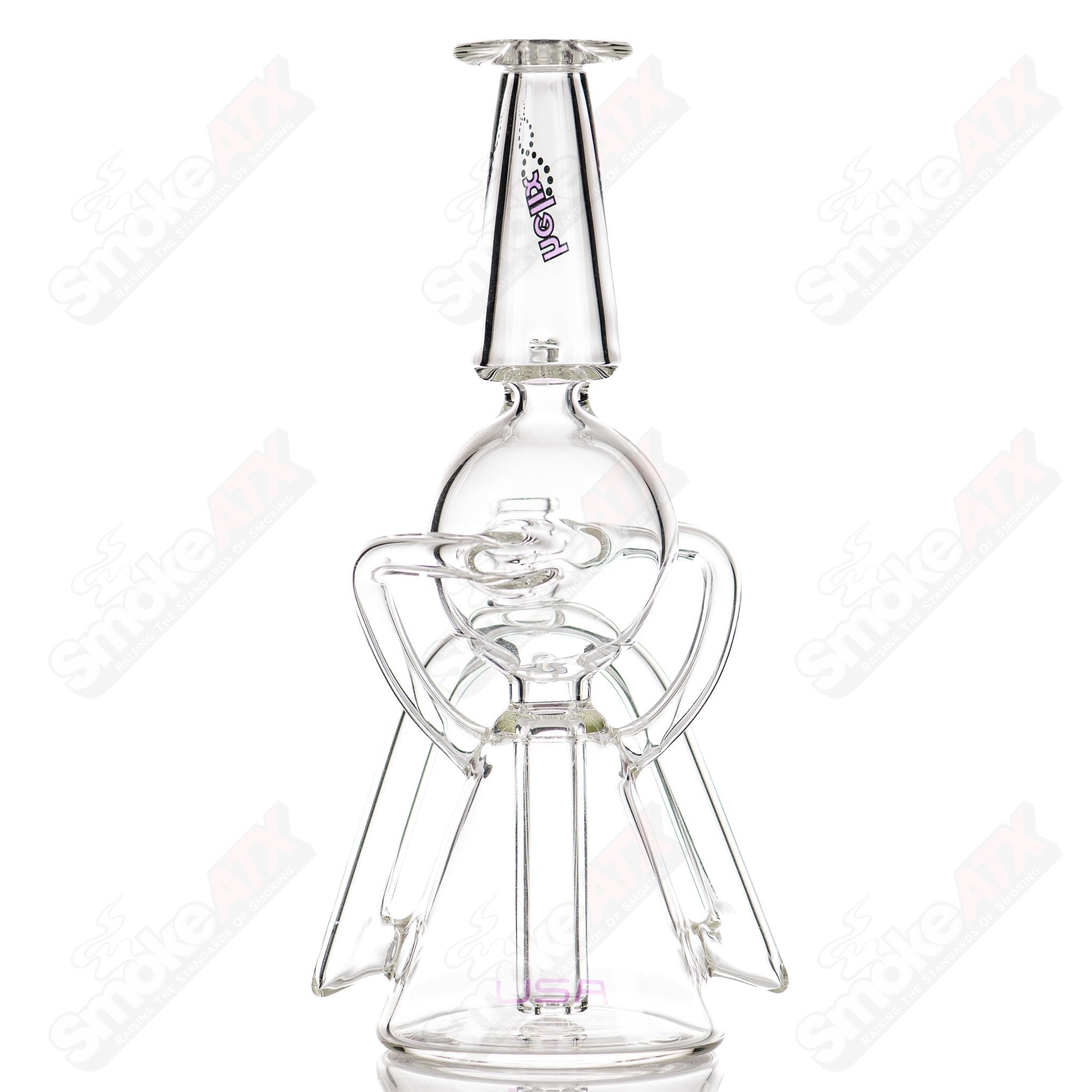 Purple Label Titan Series Atlas Recycler Helix - Smoke ATX