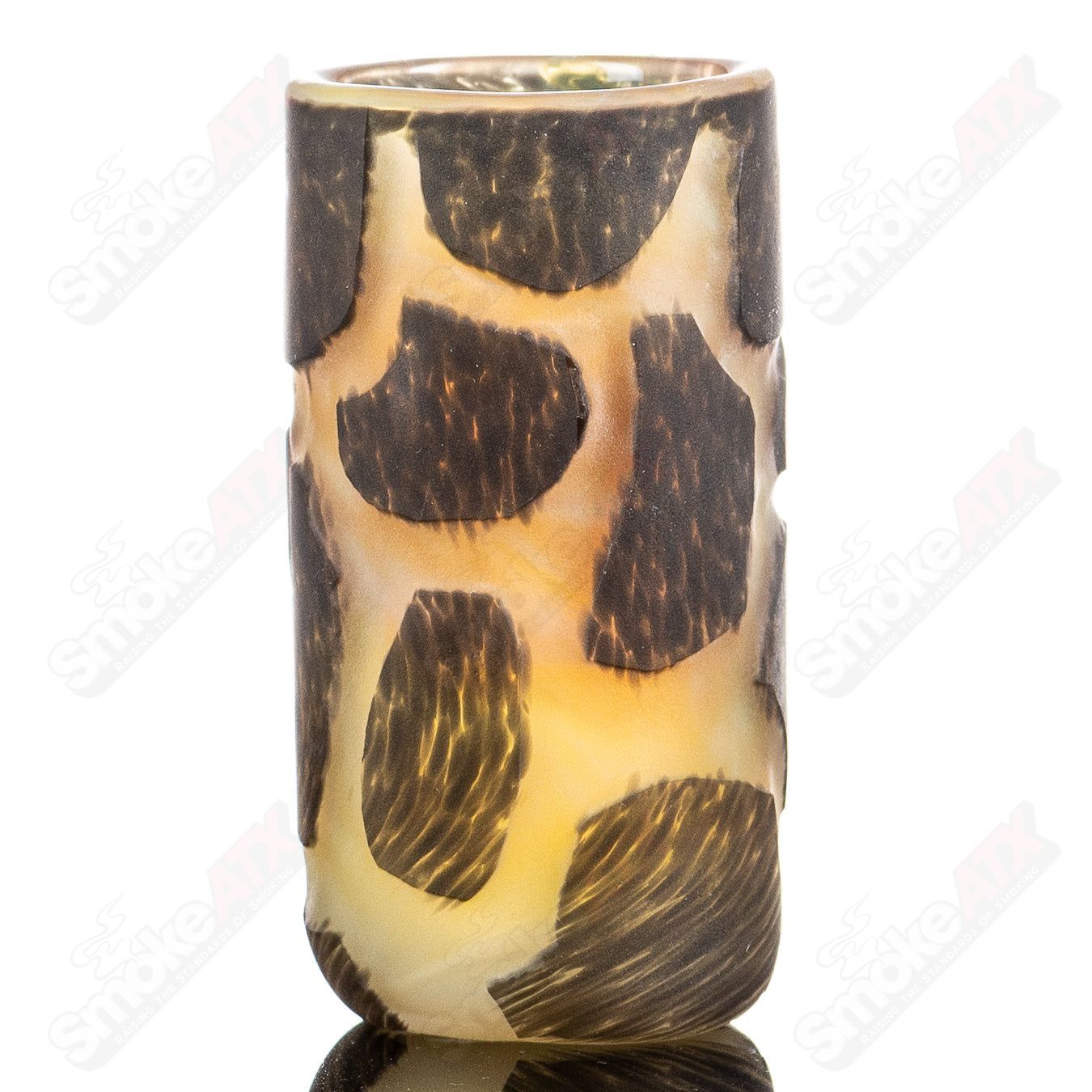 Addison Hanna Giraffe Shot Glass from the Heady Glass Cups collection, featuring a detailed giraffe design.