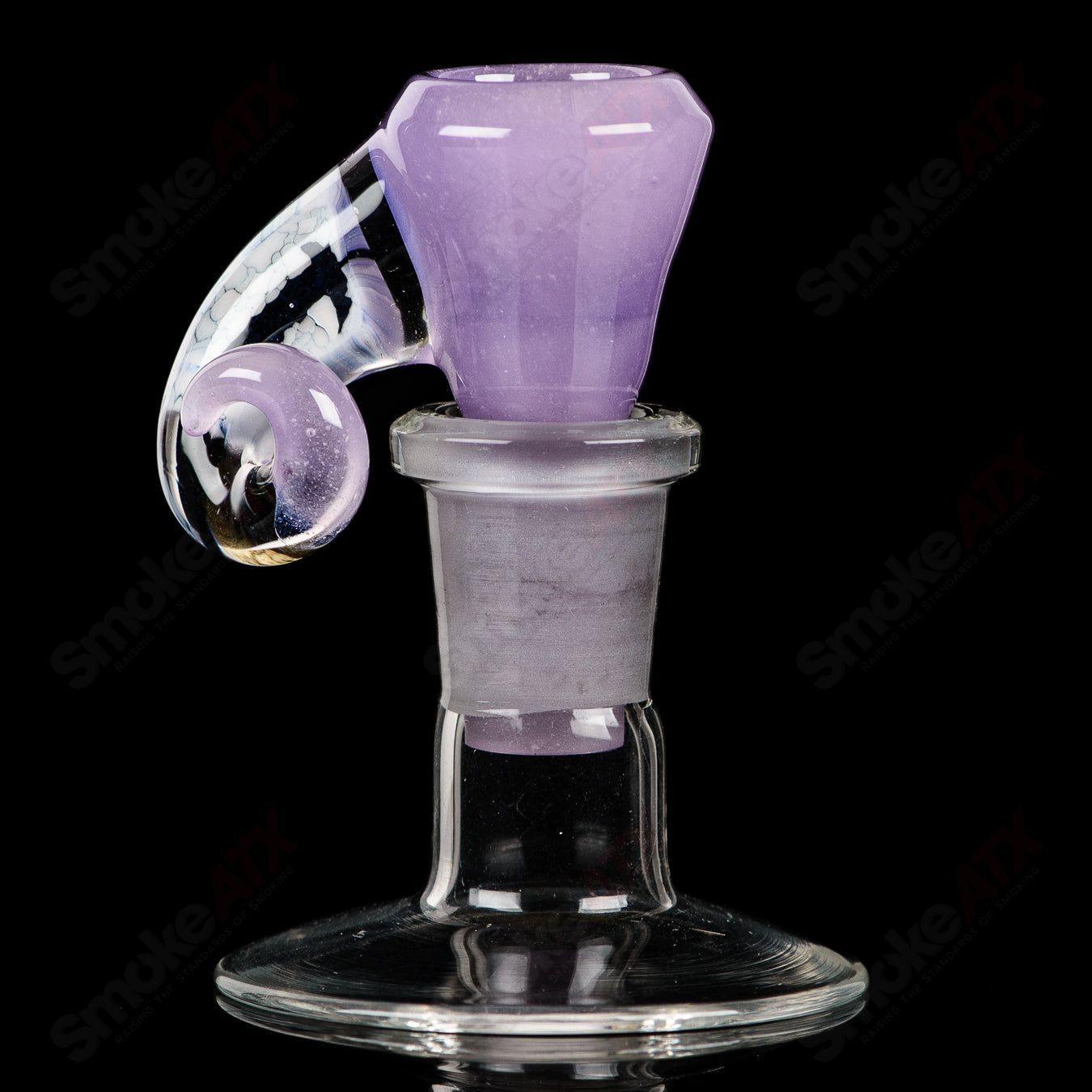 Black 14mm Slide LE by Terroir, part of the Crunklestein series, designed for heady glass bowls.