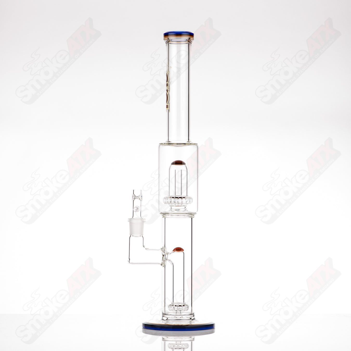 1 18mm Full size Circ to Circ Toro Glass - Smoke ATX