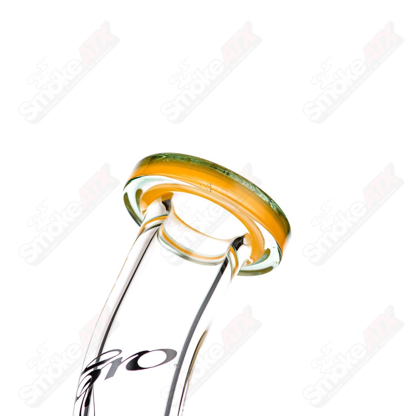 Toro Double Micro 13/13 Arm Perc glass bubbler featuring intricate arm perc design for smooth, filtered hits.