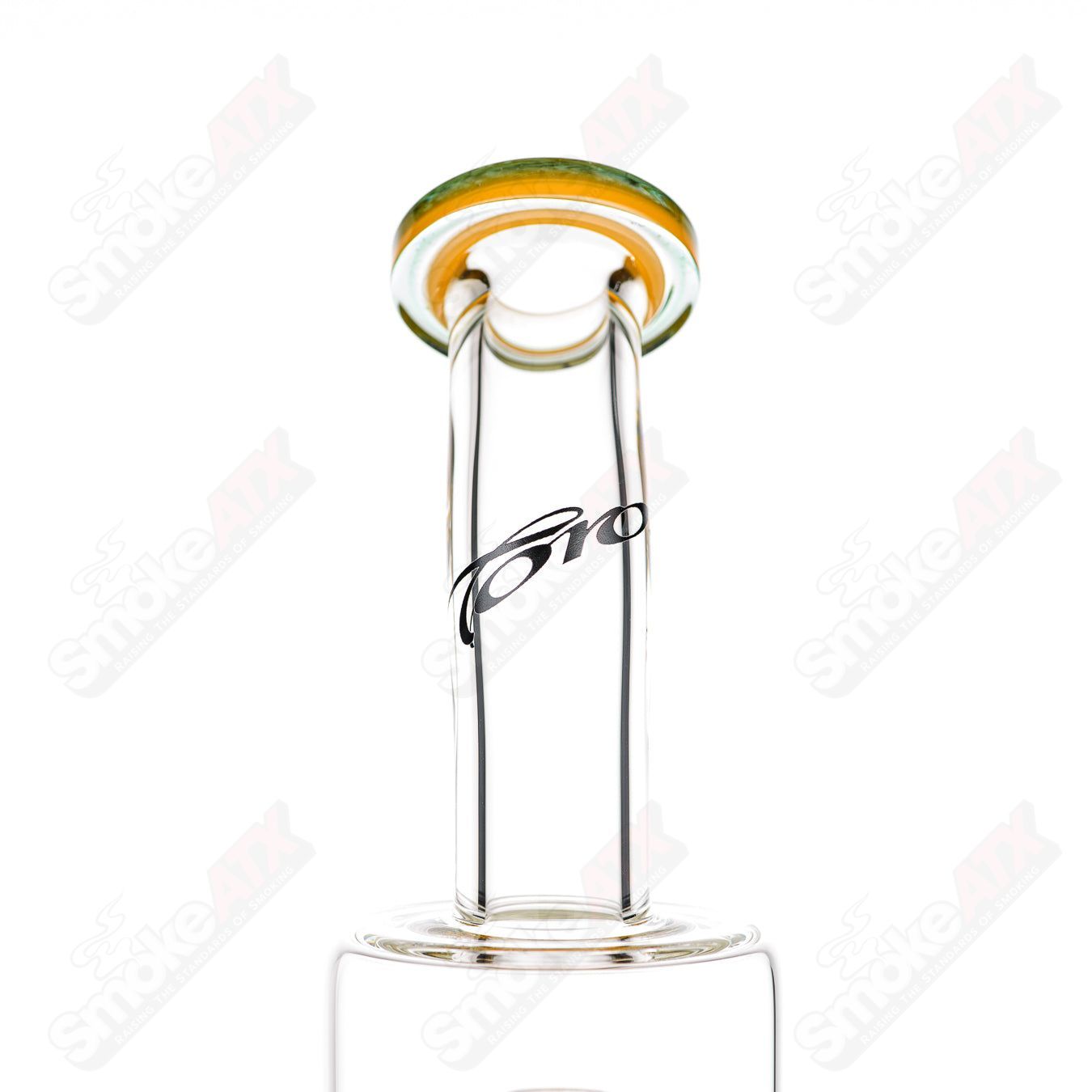 Toro Double Micro 13/13 Arm Perc Bubblers glass pipe with intricate percolator design and clear glass construction.