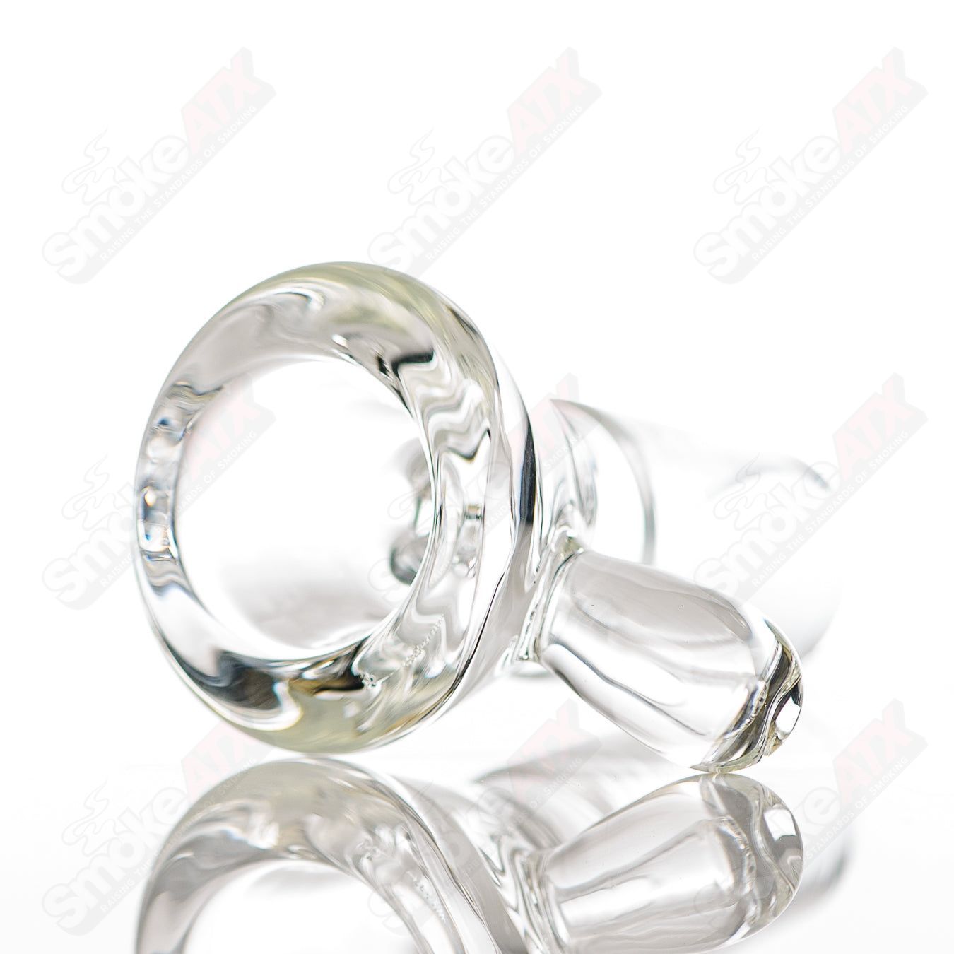 1 Elementum Membrane Tube with Color Dots Avant - Garde Glass - Smoke ATX