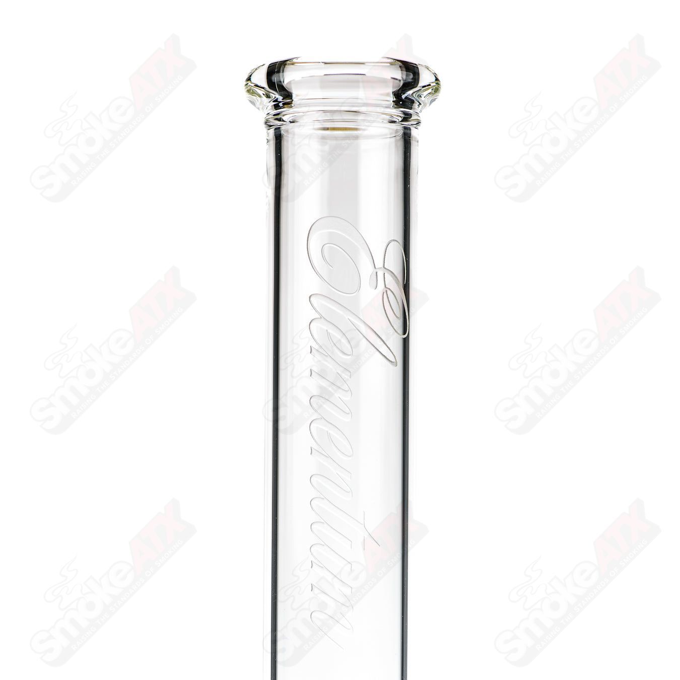1 Elementum Membrane Tube with Color Dots Avant - Garde Glass - Smoke ATX