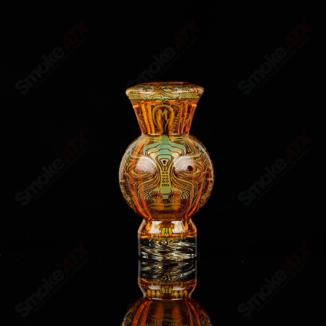 1 Hologram Tech Mothership Bubble Cap - Smoke ATX