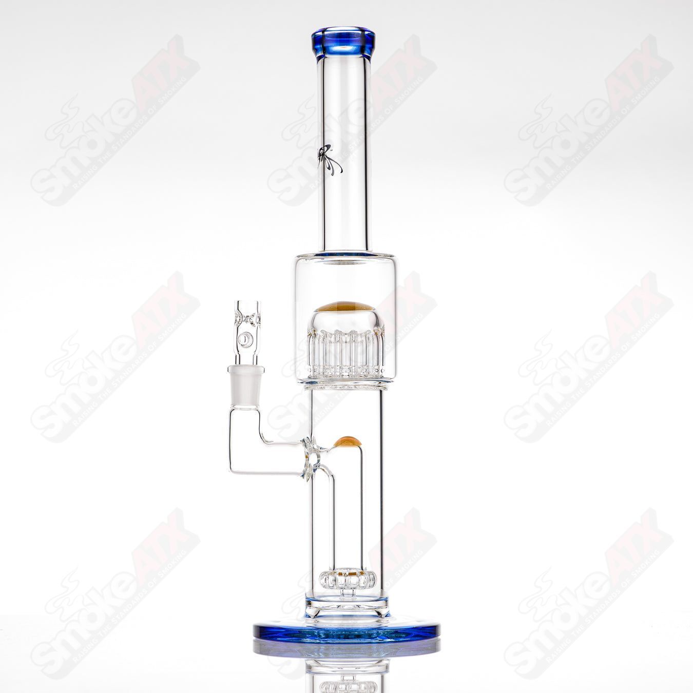 1 Mini Circ to 13 Arm Conturax w Color Accent Toro Glass - Smoke ATX