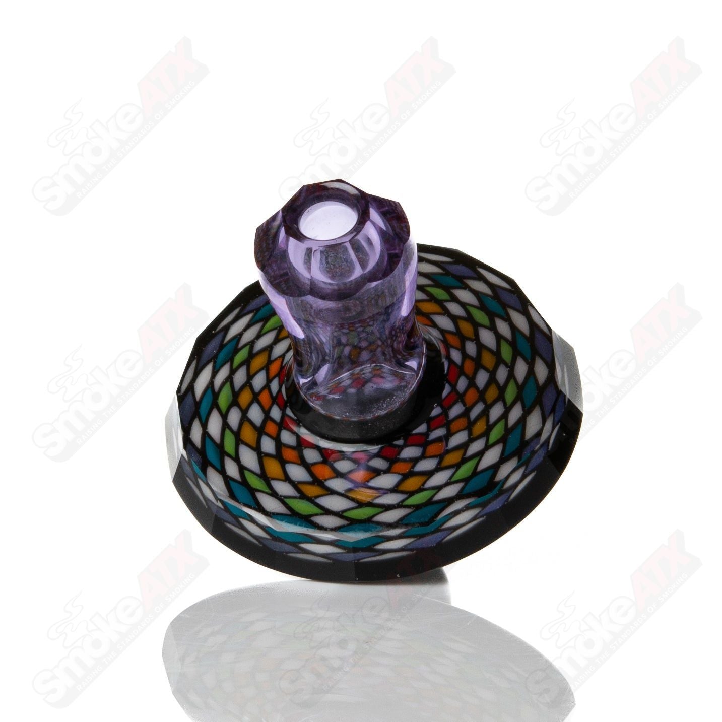 1 Purple Faceted Directional Cap Kevin Murray - Smoke ATX
