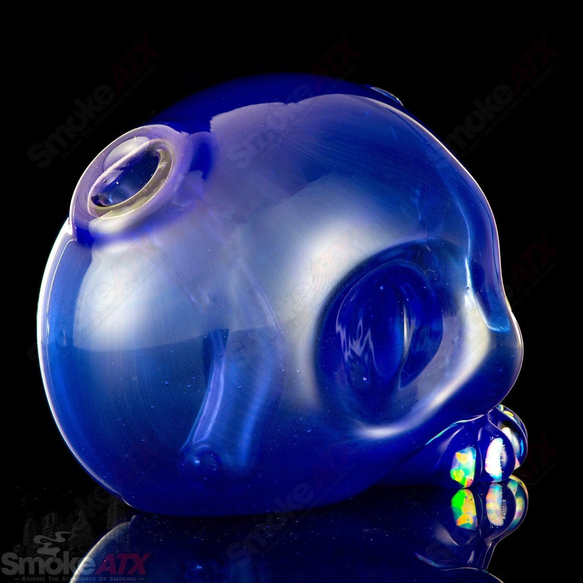 10mm Brilliant Blue One Skull Shredder Carsten Carlile - Smoke ATX