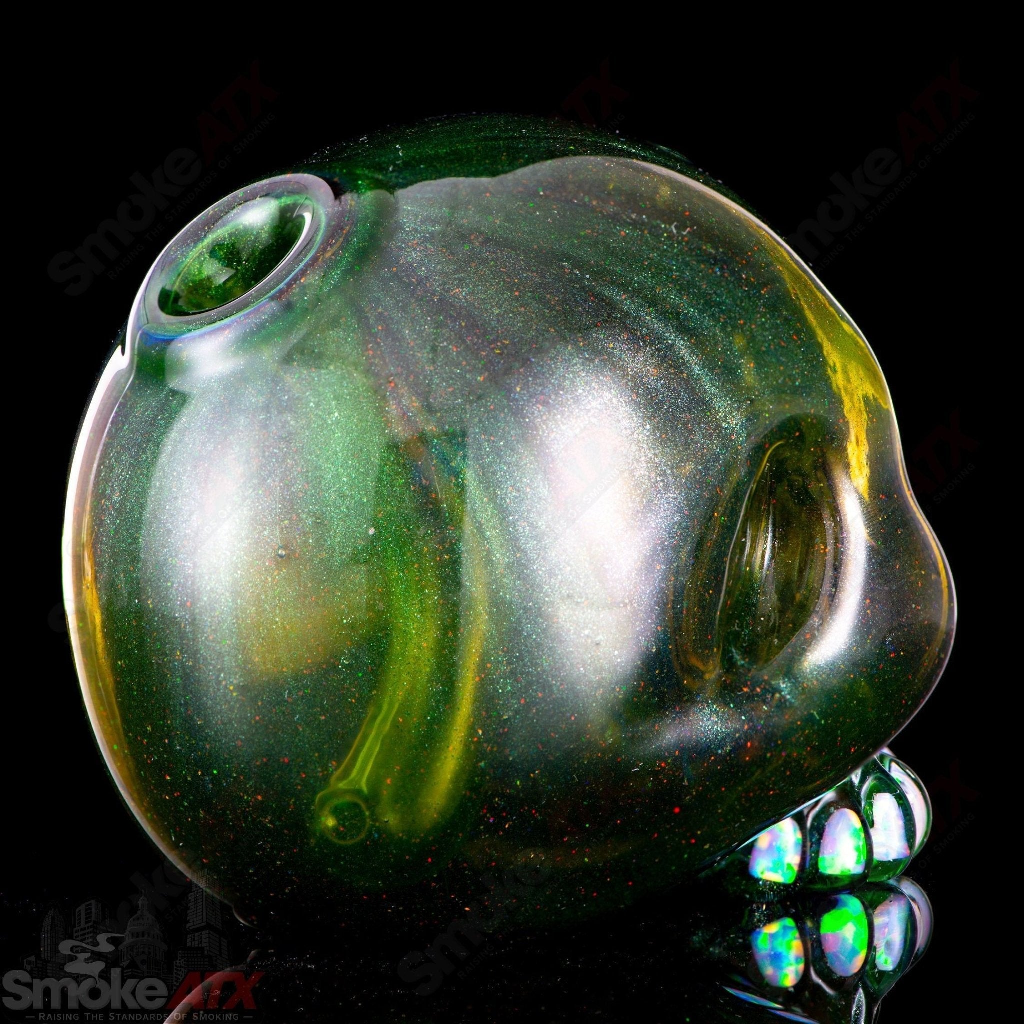 10mm Green Stardust Skull Shredder Carsten Carlile - Smoke ATX