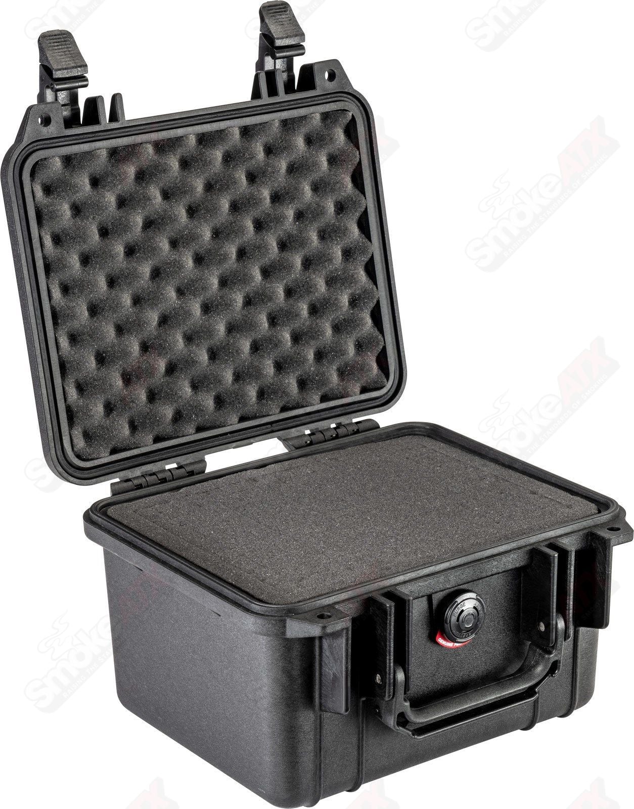 1300 Black Pelican Case W/ Foam - Smoke ATX