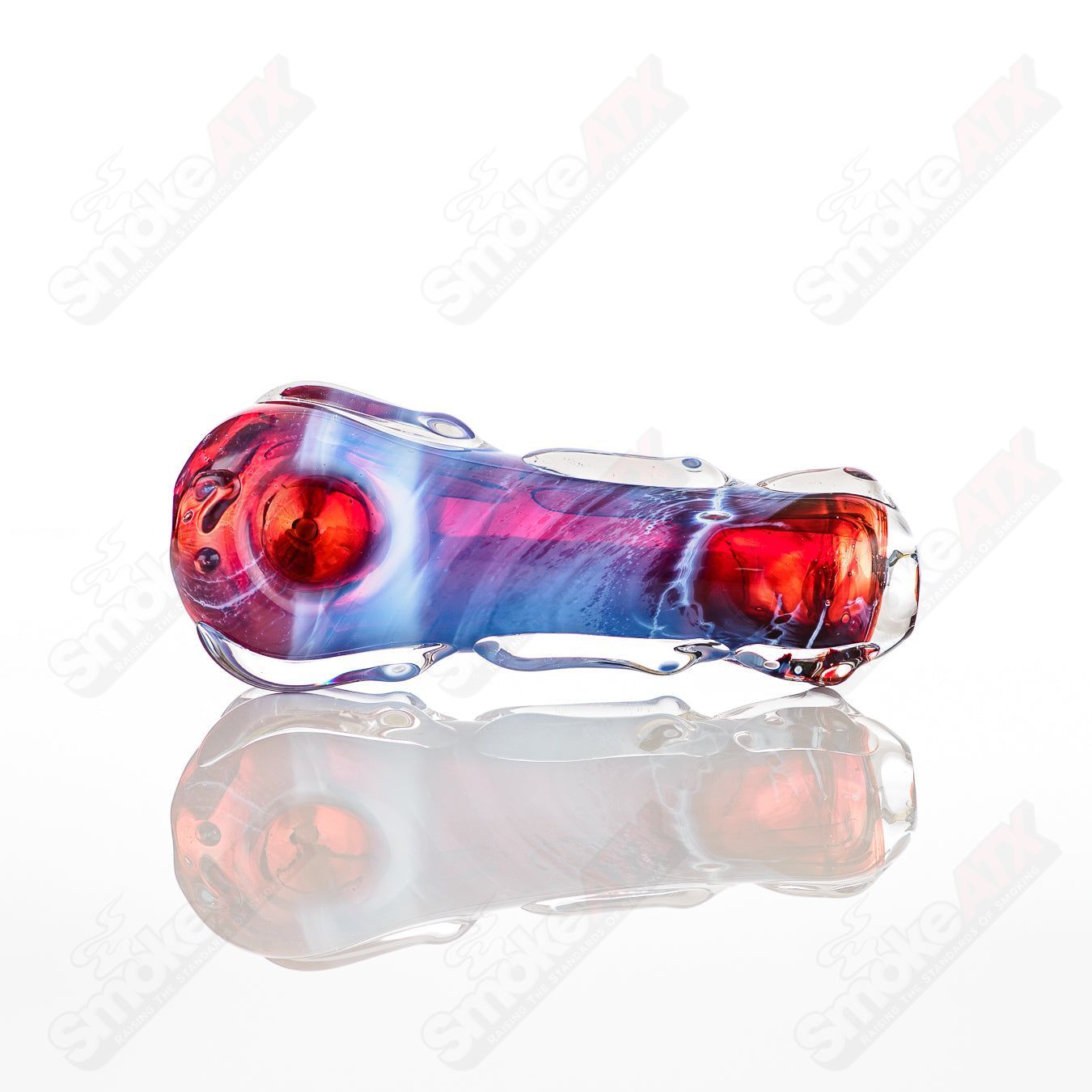 Glass pipe called the #25 Spoon Glass by Nobody, featuring a clear glass design with a rounded bowl and smooth mouthpiece.