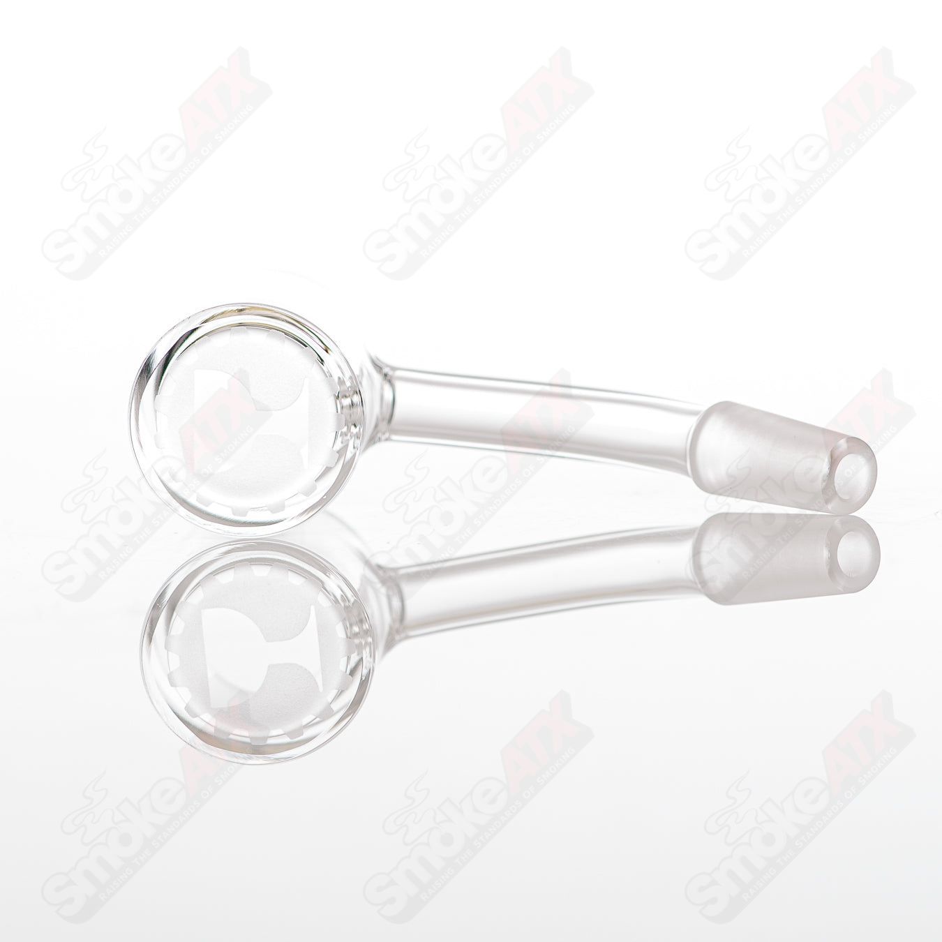 Toro 25mm 10/45 Quartz Grail Glass for smoking, featuring a clear quartz construction and distinctive grail shape.