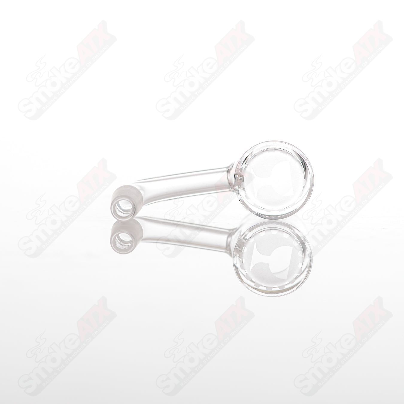 Toro 25mm 10/90 quartz grail glass accessory, clear glass with a smooth, rounded bowl and precise craftsmanship.