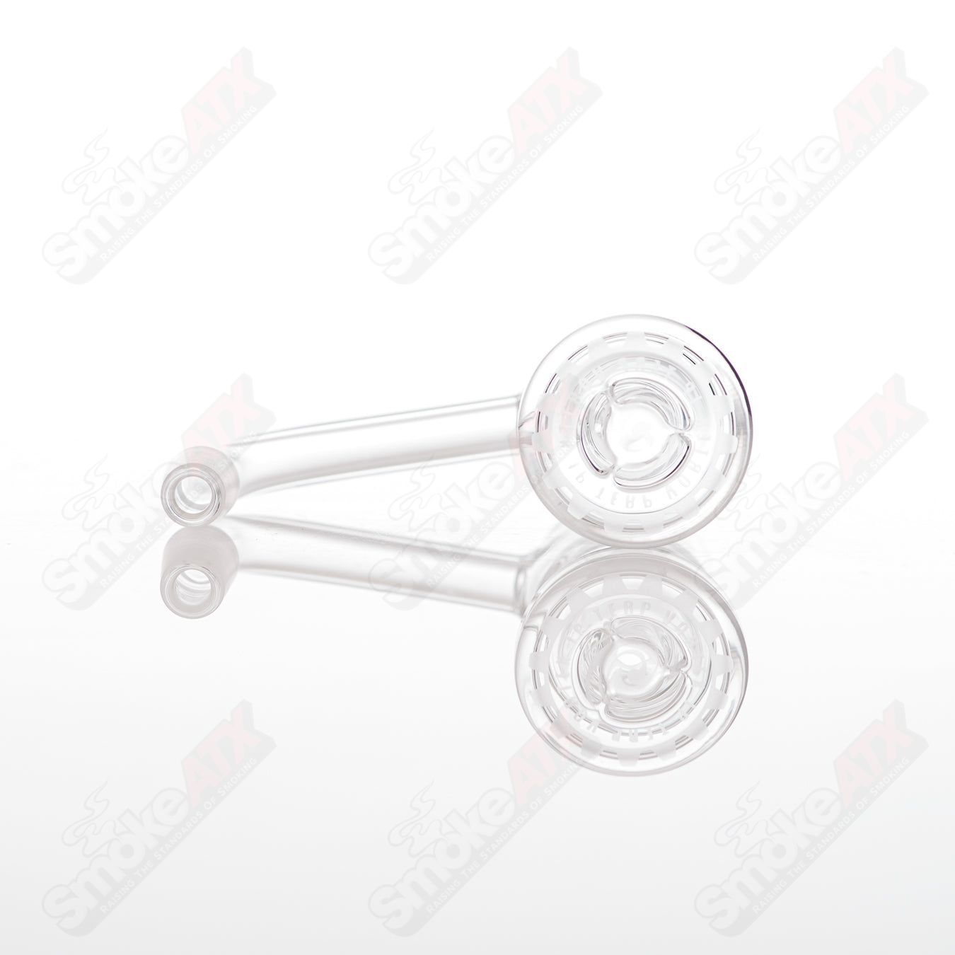 Toro 25mm 10/90 Vortex Quartz Grail Glass accessory, featuring vortex design, for use with glass pipes and rigs.