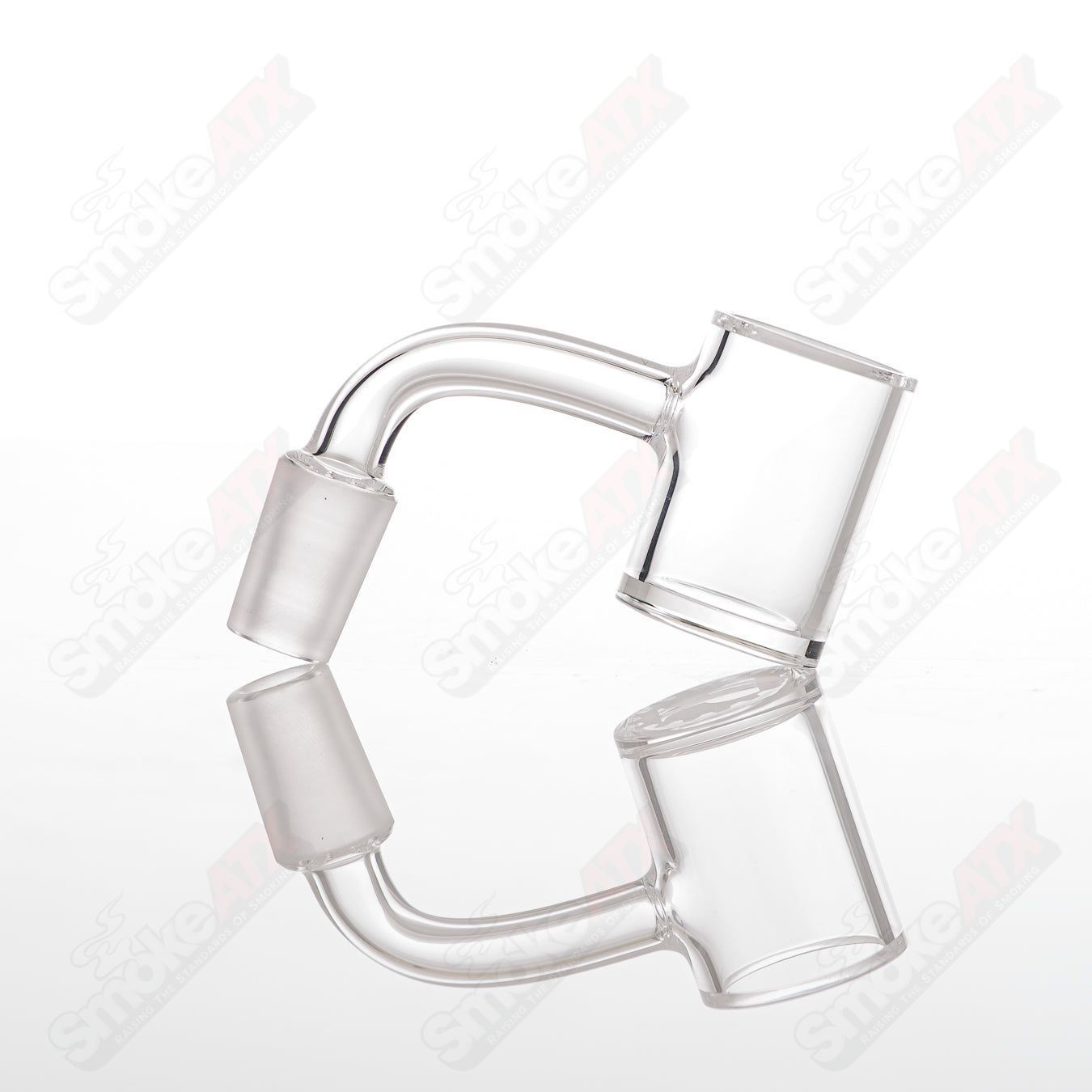 Toro 25mm 14/90 quartz grail glass for dabbing and concentrates, featuring clear quartz construction and a sleek design.