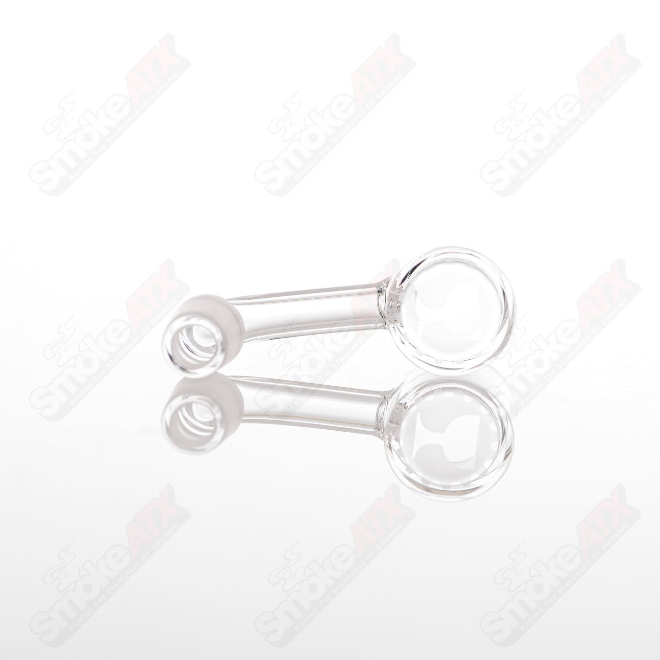 Toro 25mm 14/90 quartz grail glass piece, featuring clear, durable quartz with a sleek design perfect for dabbing and concentrates.