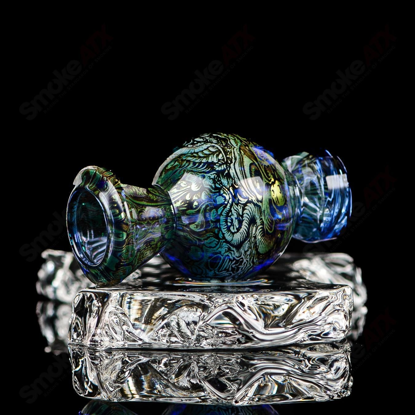 3 Hologram Tech Mothership Bubble Cap - Smoke ATX