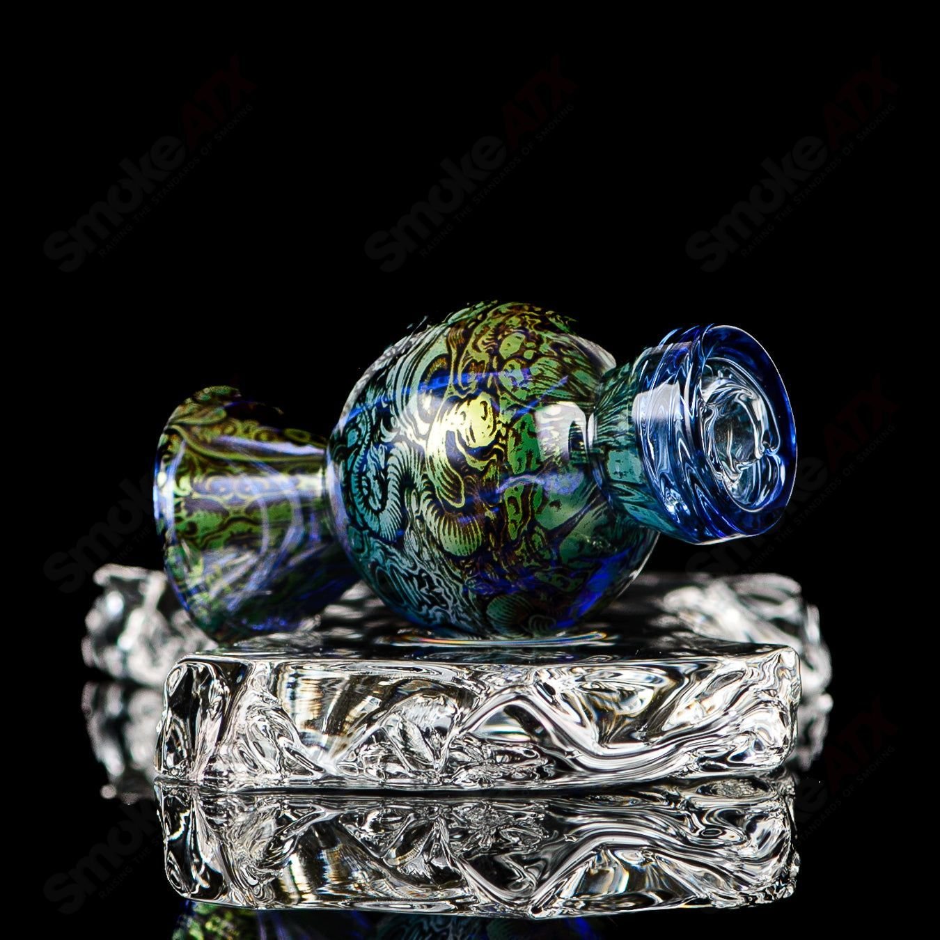 3 Hologram Tech Mothership Bubble Cap - Smoke ATX