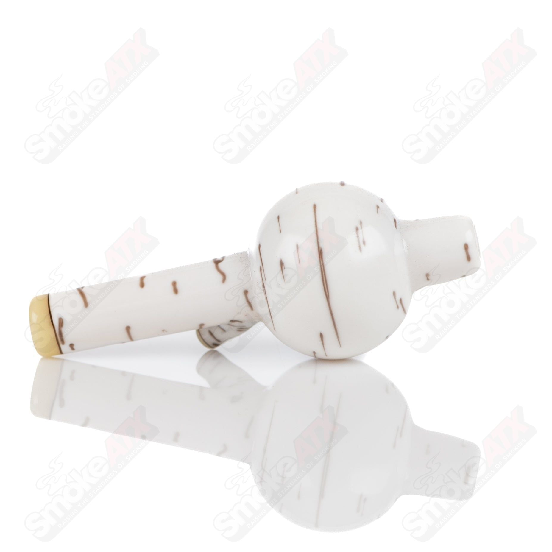 Foster Glass #5 Birch Carb Cap for Heady Glass, designed for maximizing airflow and enhancing dab sessions.