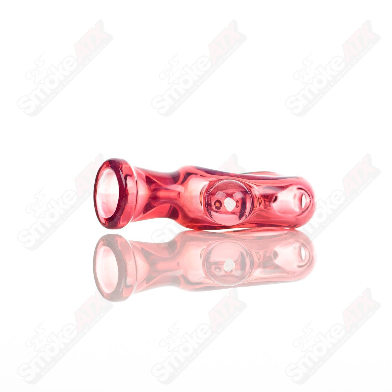 Large glass Donut Chillum by Baby Dabs, featuring a colorful donut design, designed for baby dabs and casual use.