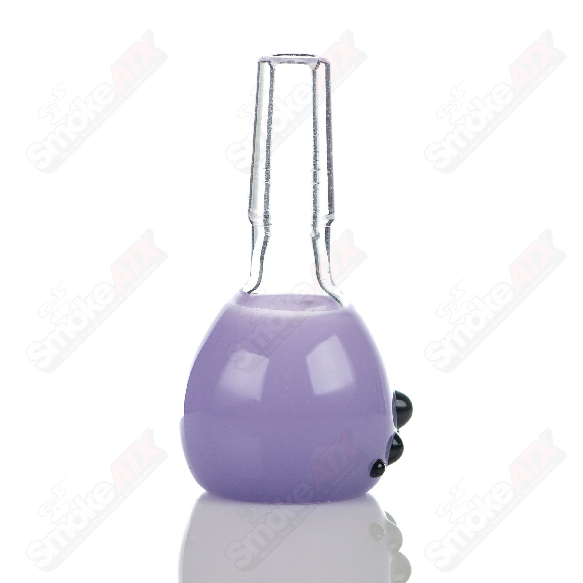 Colorful Dustorm Glass #6 10mm full-color push slide bowl with glass construction and vibrant design for smoking accessories.