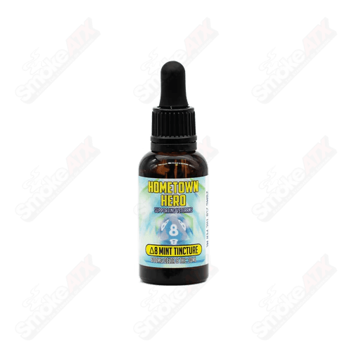 600mg Mint Delta - 8 THC Tincture Hometown Hero - Smoke ATX