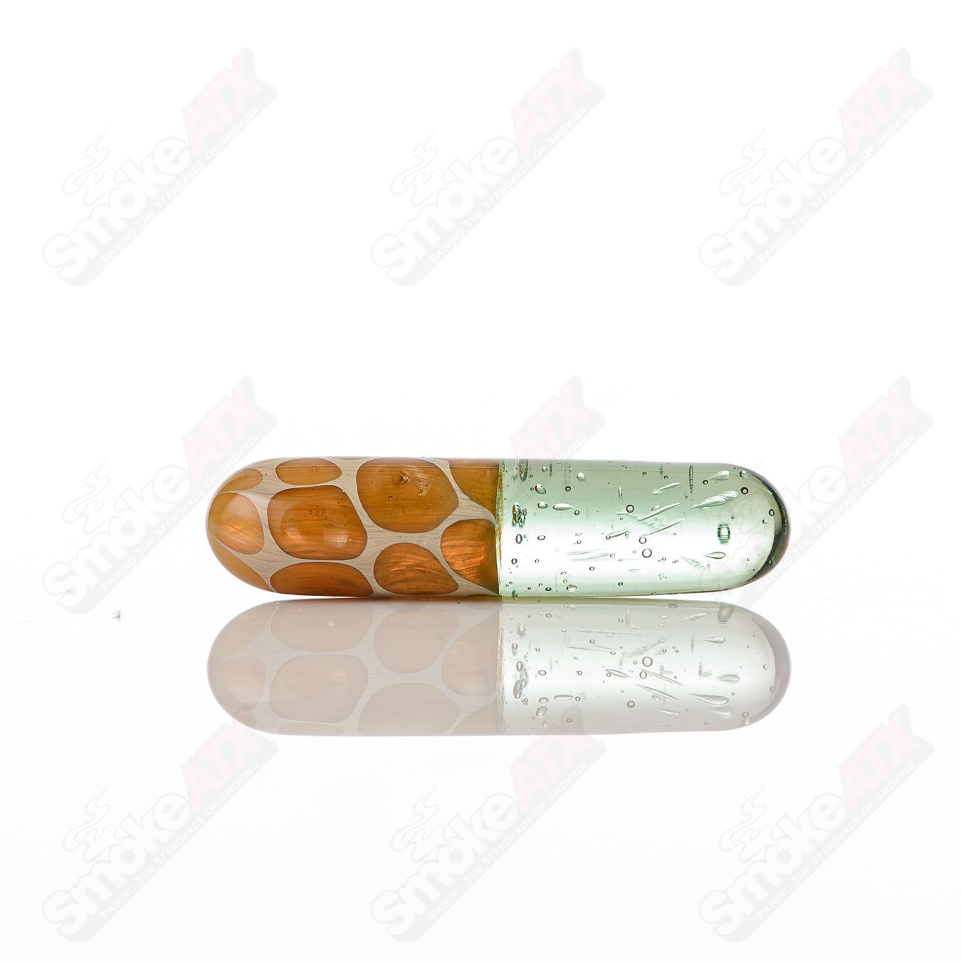 7 Terp Pill Robertson Glass by Robertson Glass, a 710 Products glass piece with a sleek design and vibrant colors.