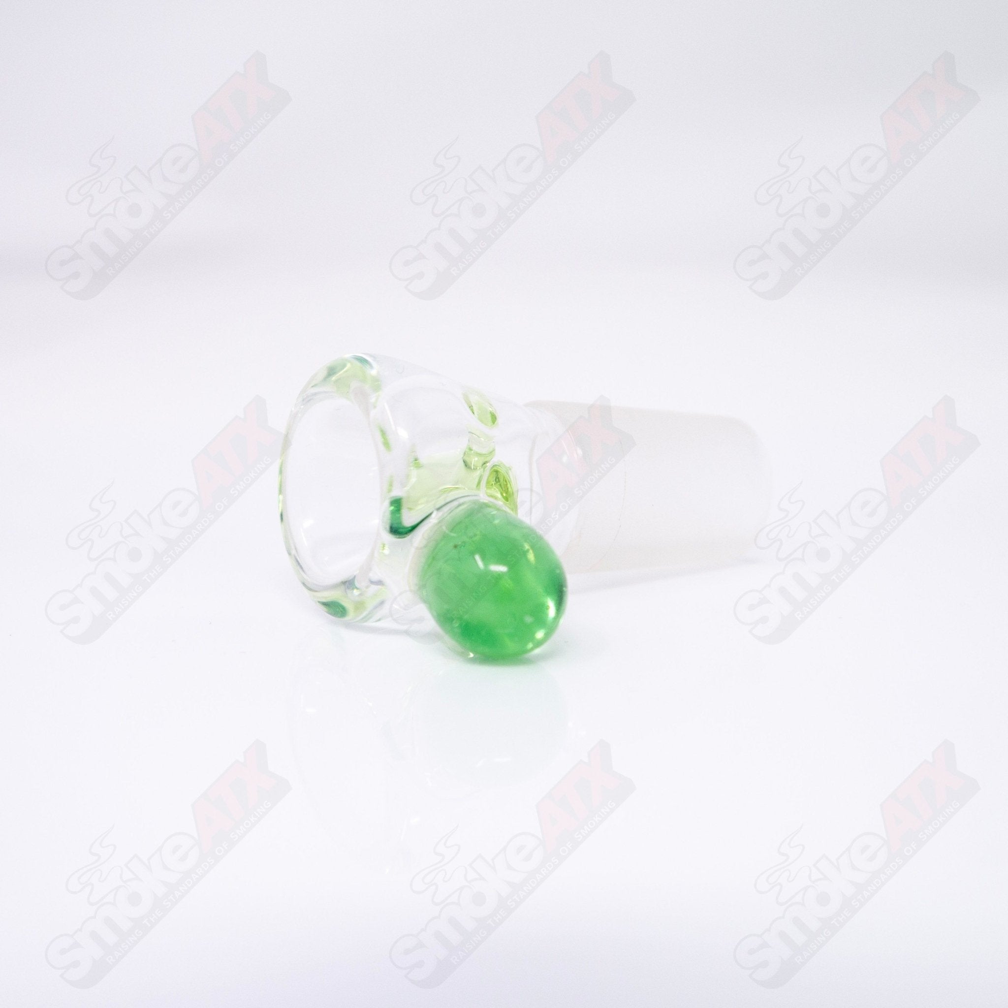 Black T Glass 18mm Partial Accent Slide 3 - Smoke ATX