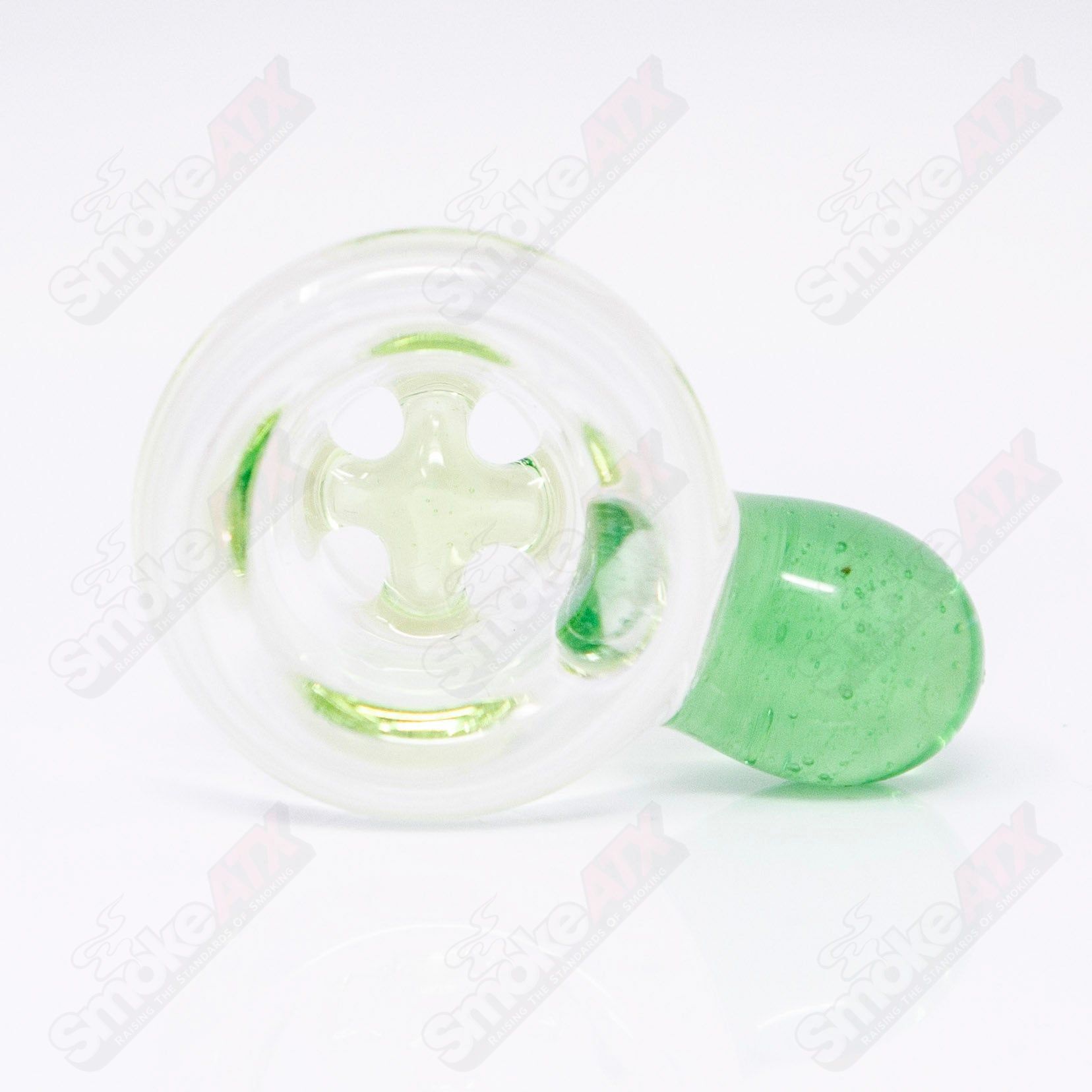 Black T Glass 18mm Partial Accent Slide 3 - Smoke ATX