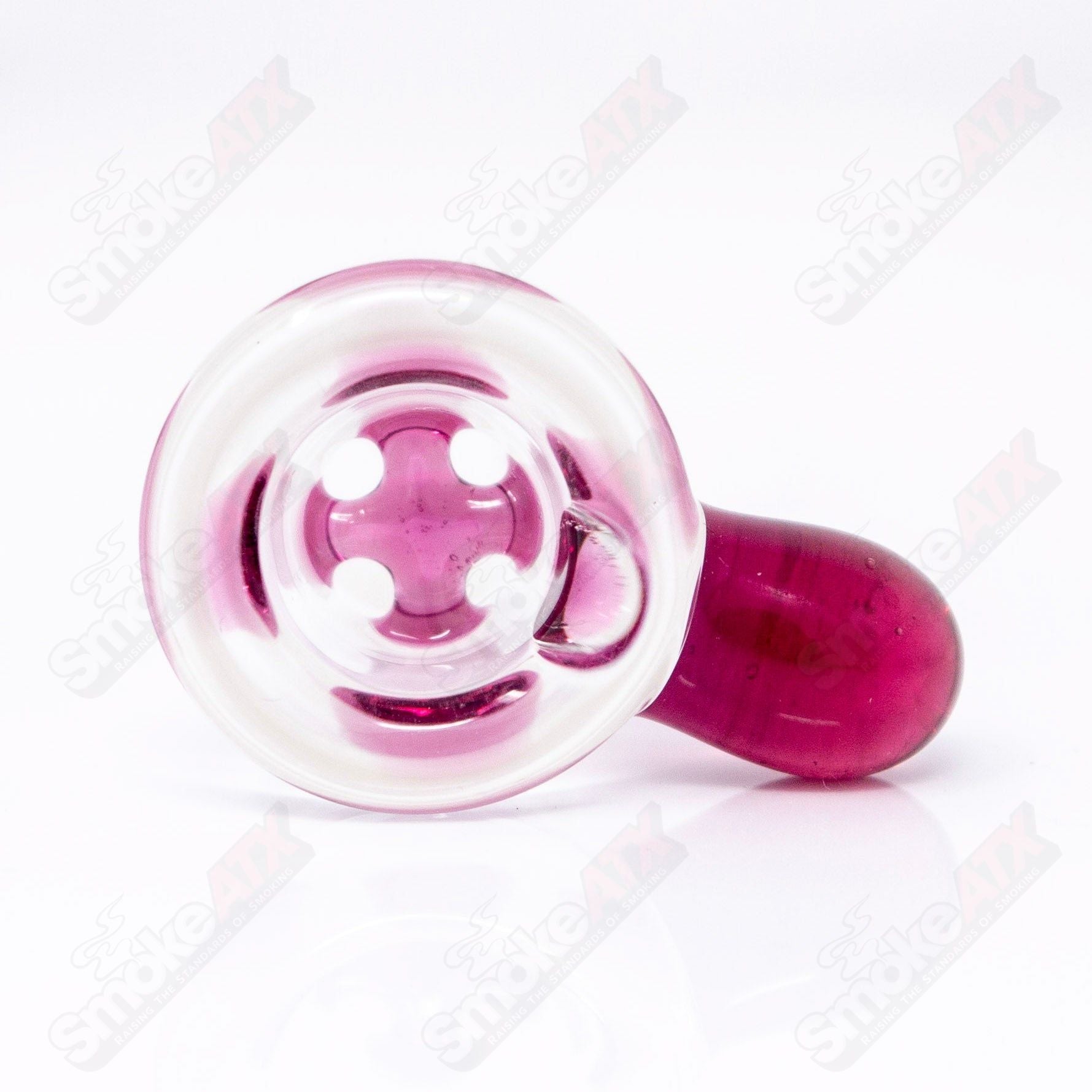 Black T Glass 18mm Partial Accent Slide 4 - Smoke ATX