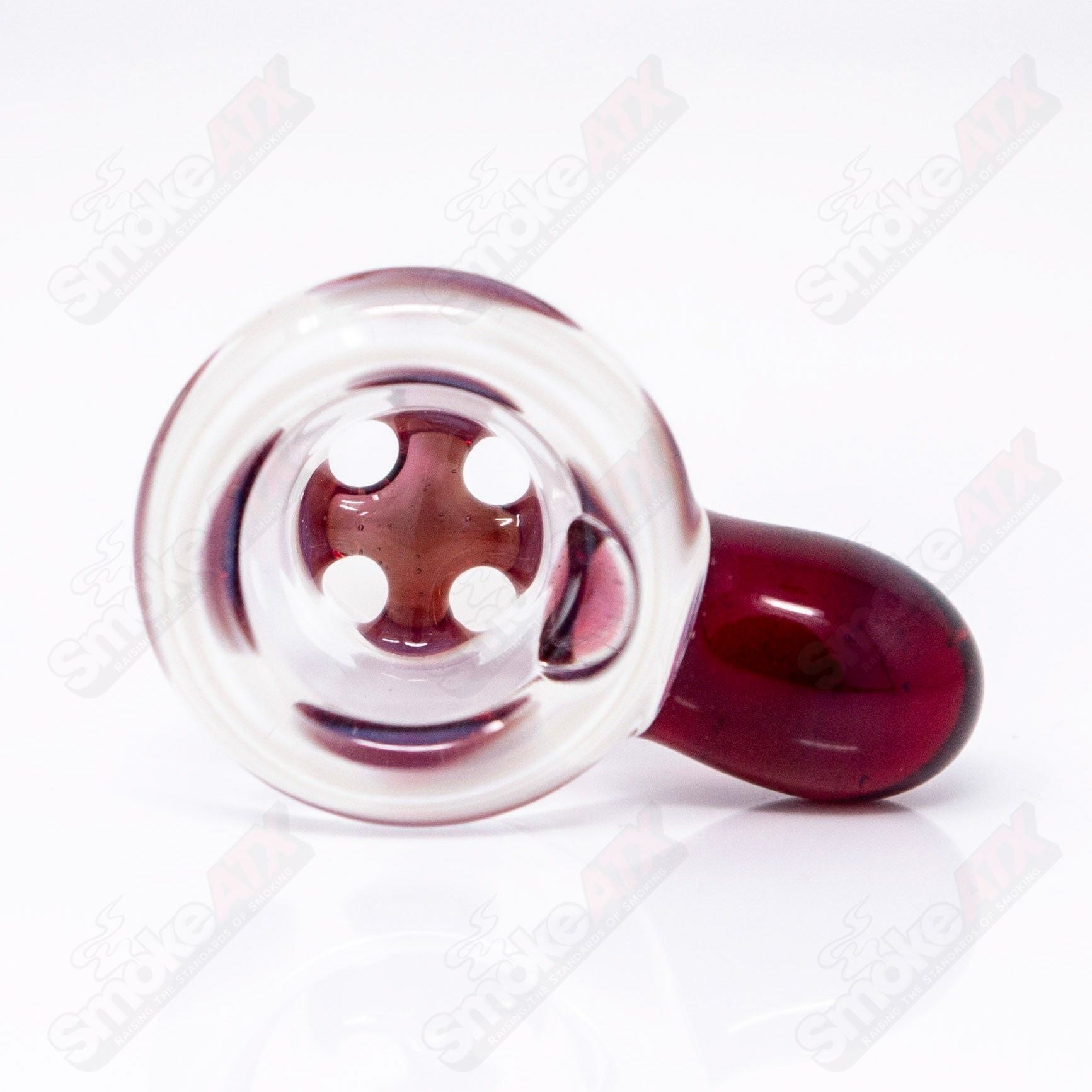 Black T Glass 18mm Partial Accent Slide 5 - Smoke ATX