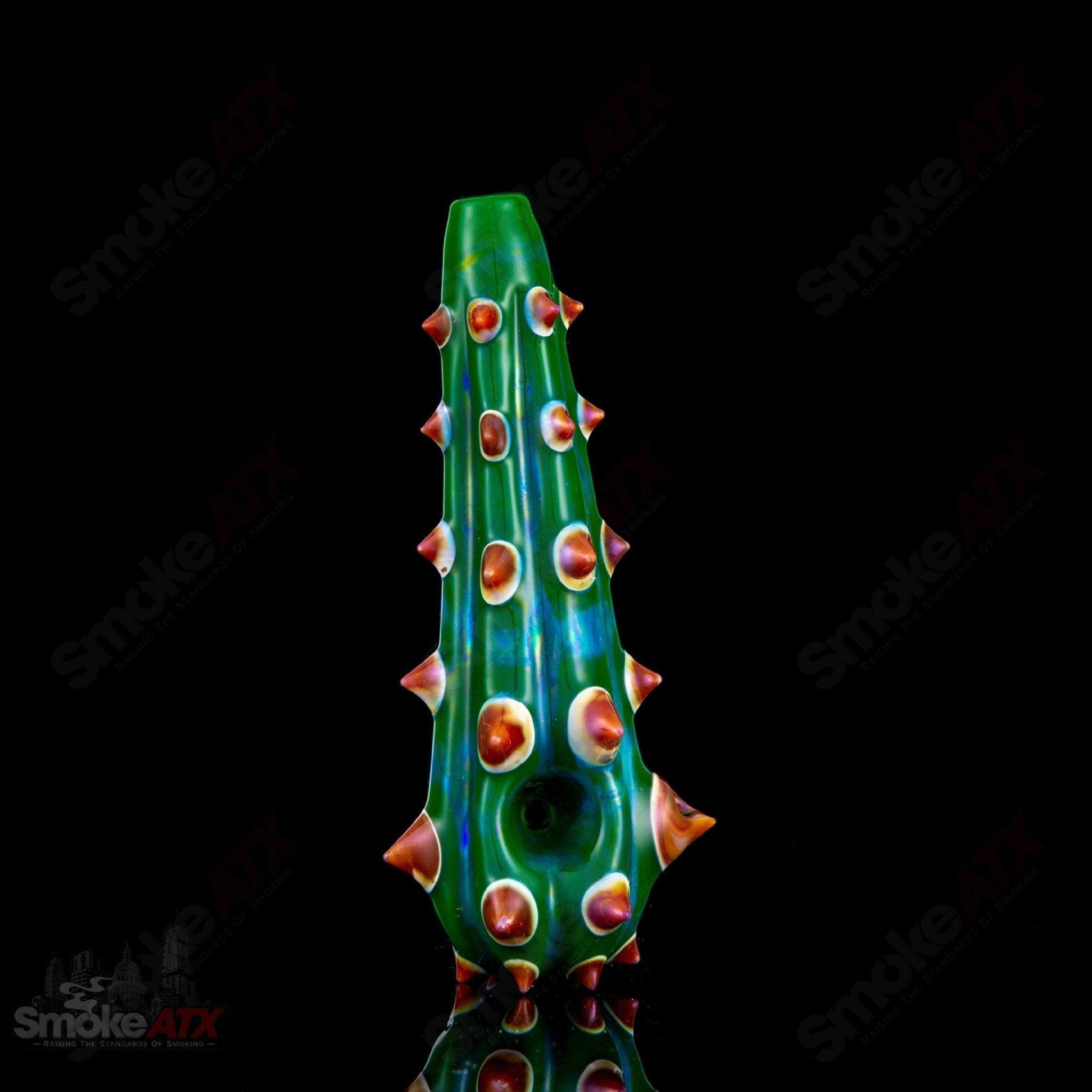 Cactus Spoon (Green) Unparalleled Glass - Smoke ATX