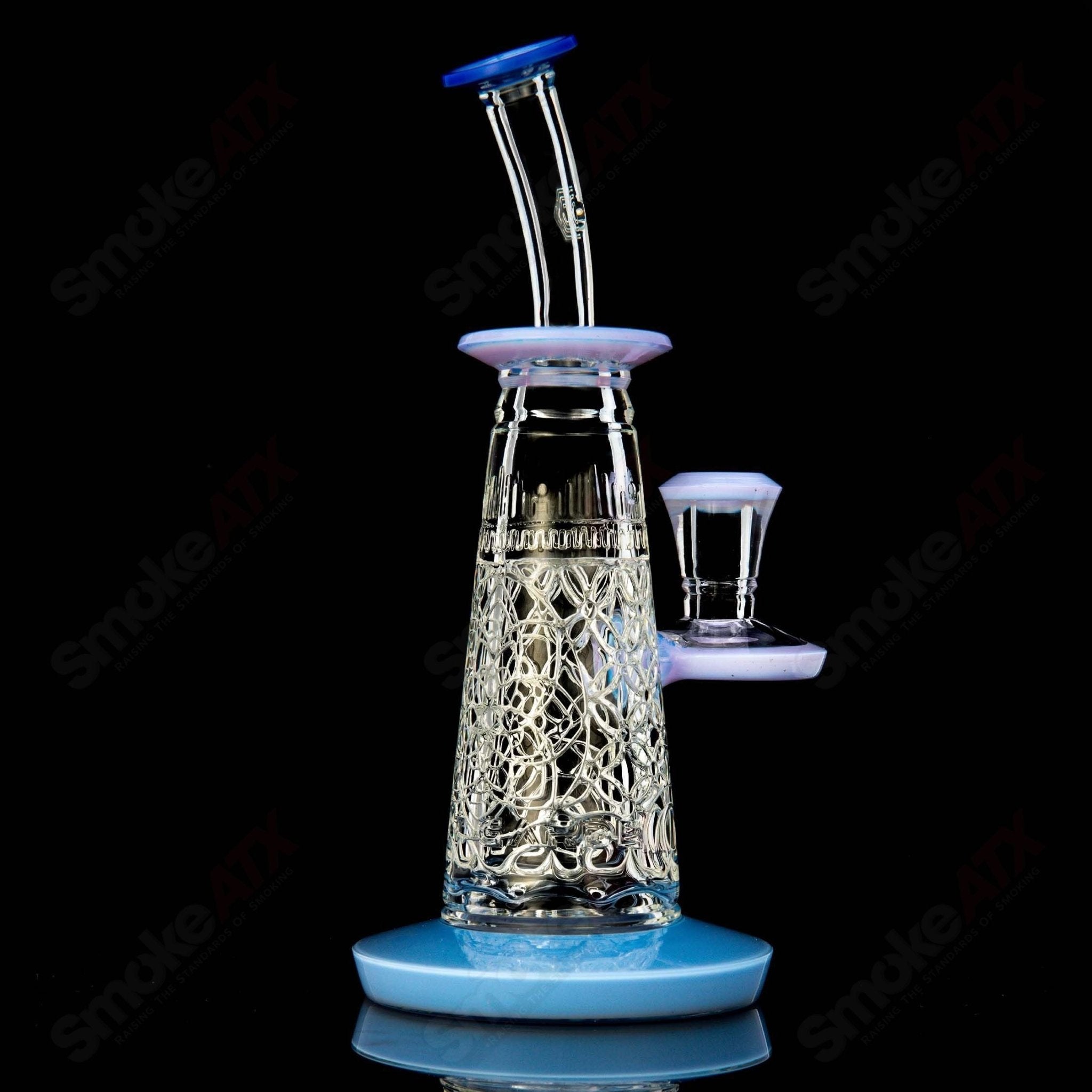 Flask 2.0 (North Star) Opal Skyline and Lucid Avant - Garde Glass - Smoke ATX