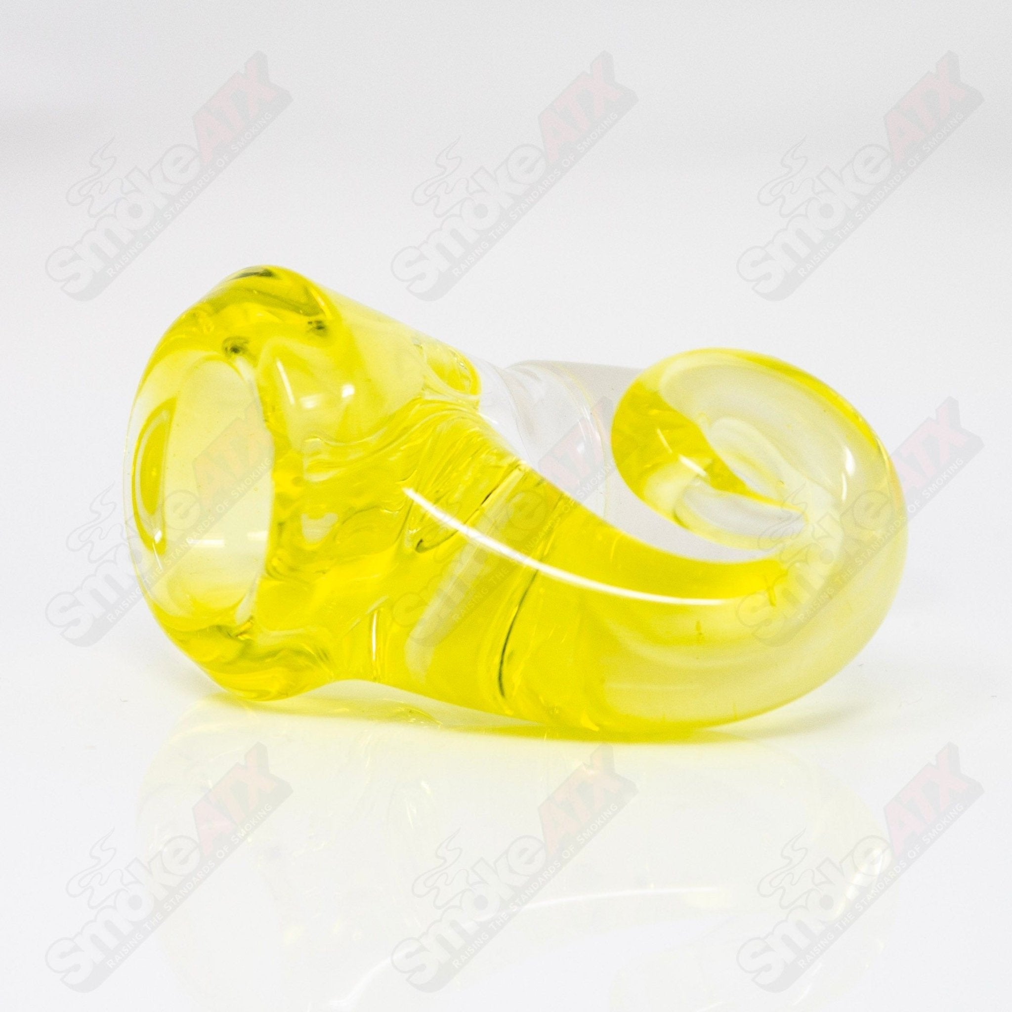 Lemondrop 18mm Full Accent Slide Black T Glass 4 - Smoke ATX