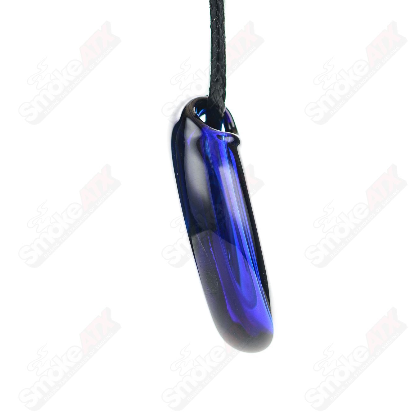 Nathan Hollister Small Wig Wag glass pendant showing vibrant multicolored design and intricate glass craftsmanship.