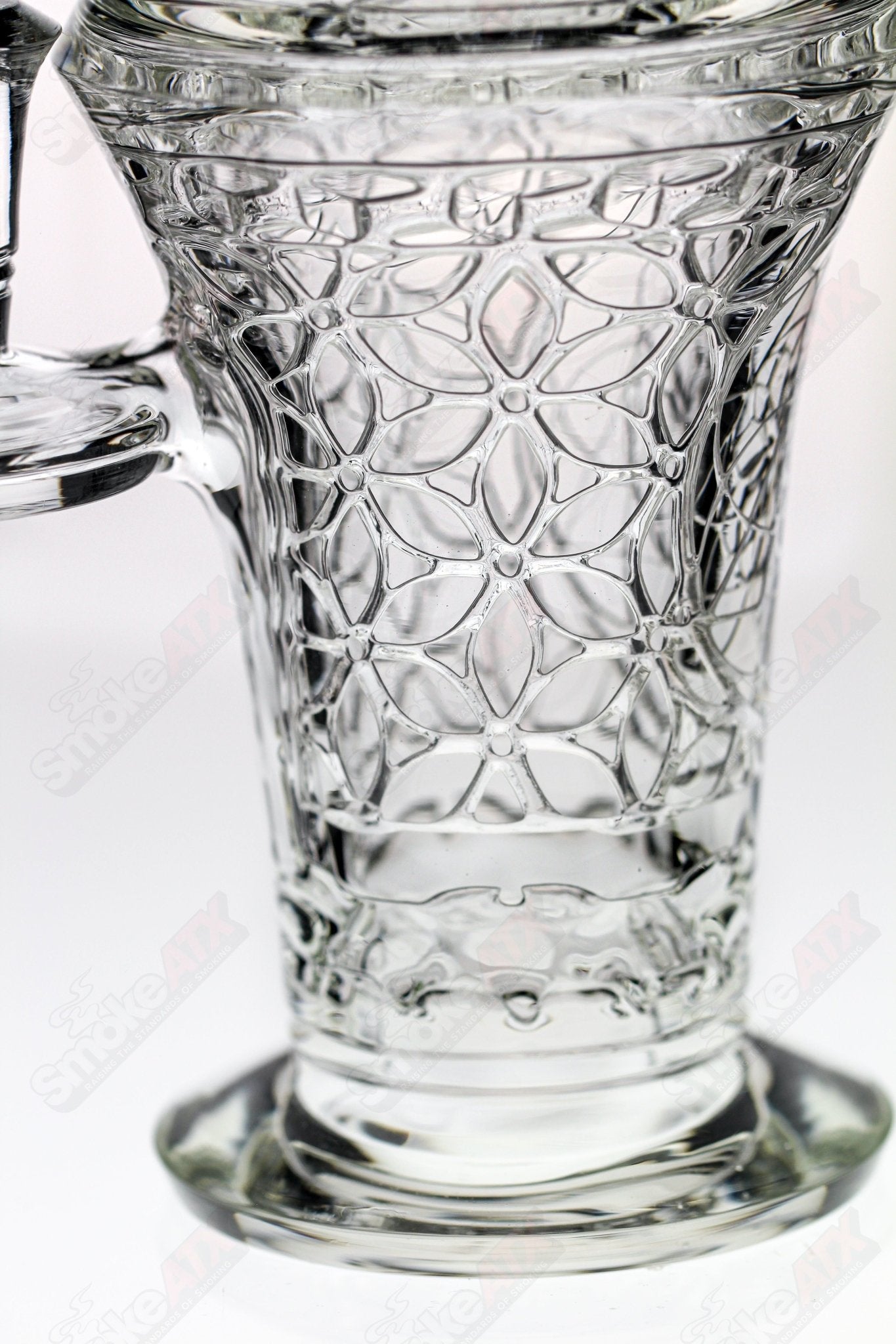 Reverse Beaker 2.0 Clear Avant - Garde Glass - Smoke ATX