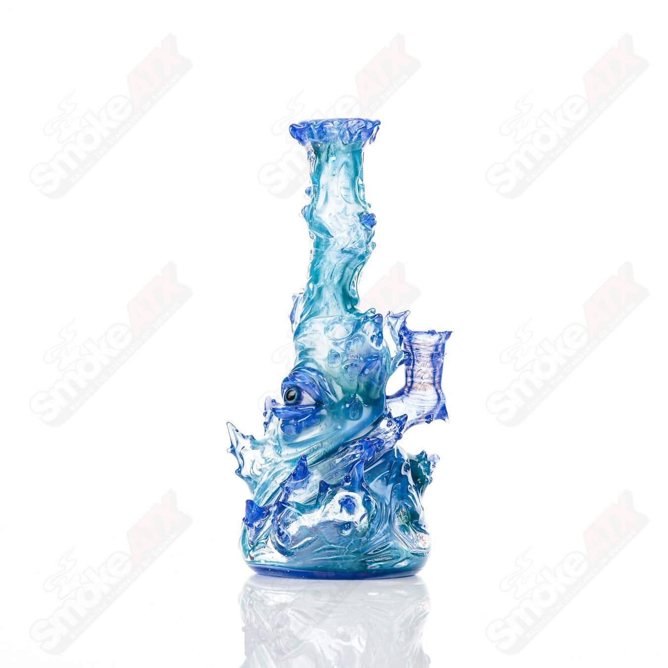 Salty Ocean Wave Ripcurl - Glass by Nobody & SALT Glass - Smoke ATX