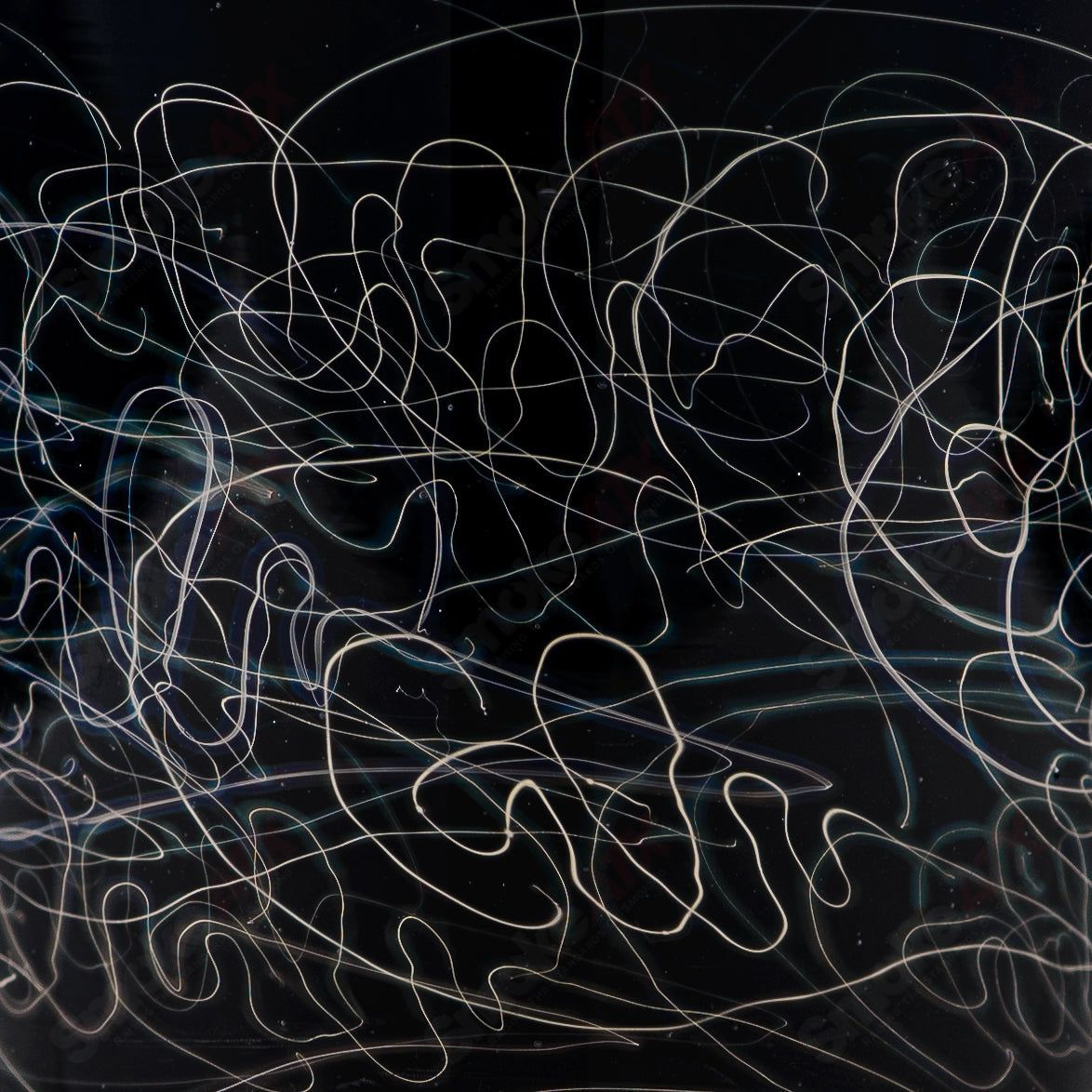 Scribble Tech Drinking Glass Eusheen x Calmbo - Smoke ATX